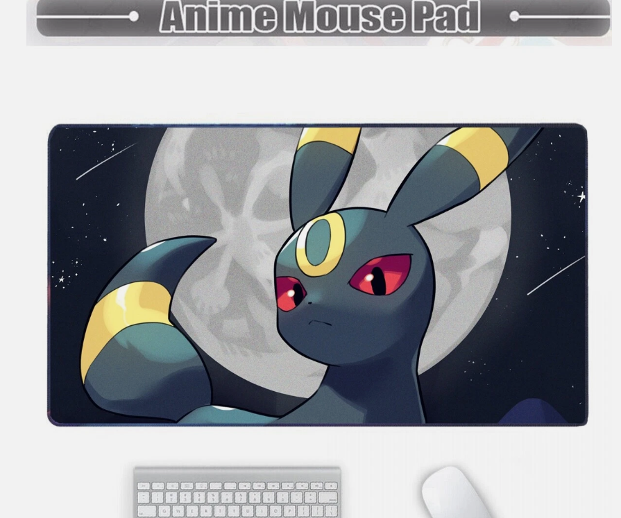 Board Card Game Pokemon Umbreon 2859 Gaming Mouse Pad PTCG CCG MTG Play Mat
