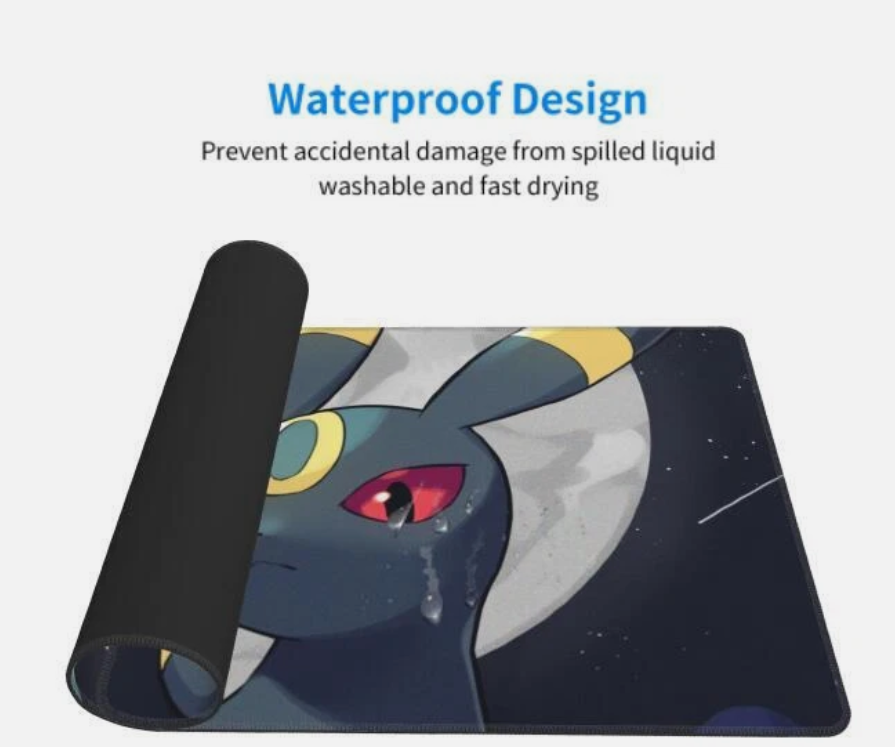 Board Card Game Pokemon Umbreon 2859 Gaming Mouse Pad PTCG CCG MTG Play Mat