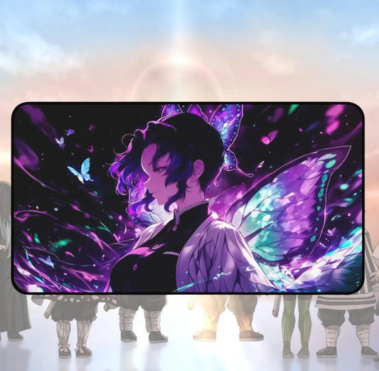 Anime Demon Slayer Shinobu Kocho Desk Mat, Mouse Pad, Choose Size