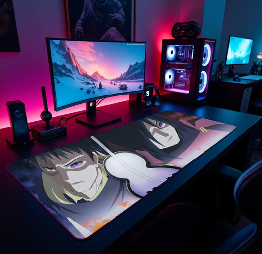 Naruto anime Mouse pad, Mouse pad for Naruto, Desk mat, Gamer mouse pad, gaming pad., Choose Size