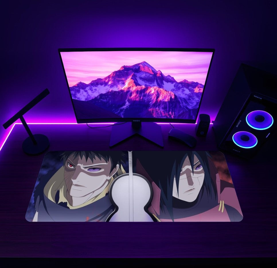 Naruto anime Mouse pad, Mouse pad for Naruto, Desk mat, Gamer mouse pad, gaming pad., Choose Size