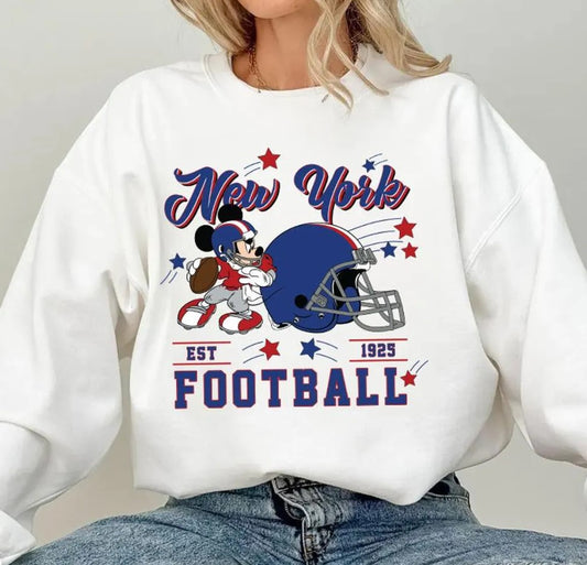 Vintage Kansas City Football Sweatshirt, Retro Cartoon Graphic Pullover, 90s Style Sports Fan Sweater, Unisex Cozyt Crewneck, Football shirt (Copy)