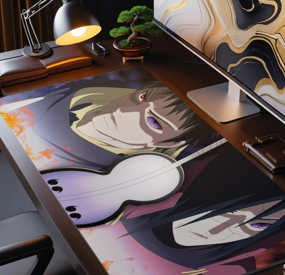 Naruto anime Mouse pad, Mouse pad for Naruto, Desk mat, Gamer mouse pad, gaming pad., Choose Size