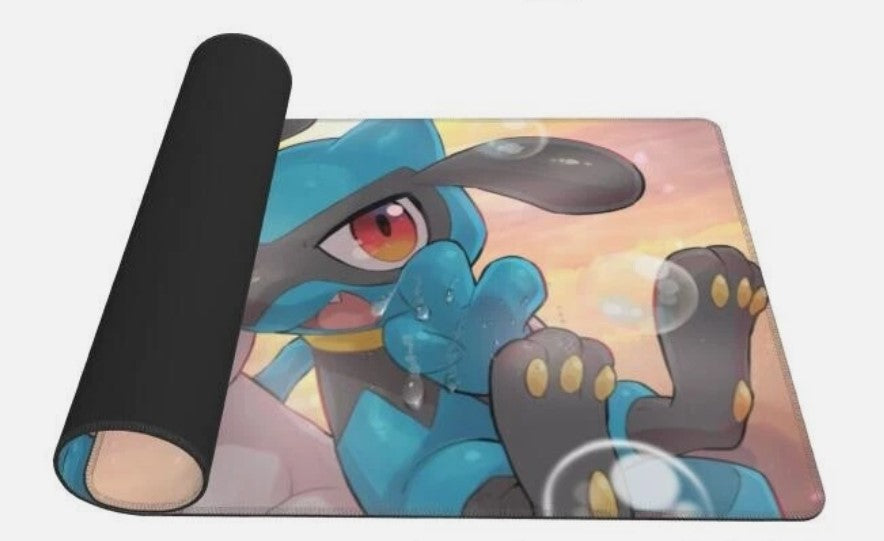 Board Card Game Pokemon Alolan Vulpix Gaming Mouse Pad PTCG CCG MTG Play Mat, Choose Size