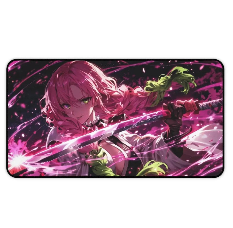 Anime Demon Slayer Mitsuri Kanjori Desk Mat, Mouse Pad, Choose Size