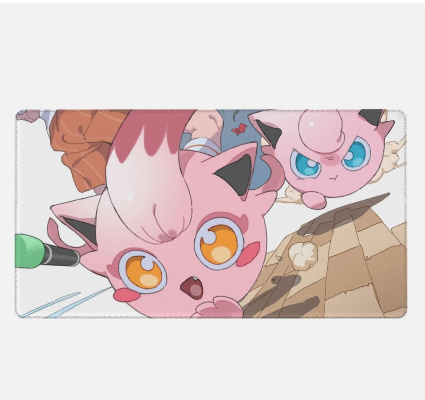 Board Card Game Pokemon Jigglypuff 2042 Gaming Mouse Pad PTCG CCG MTG Play Mat