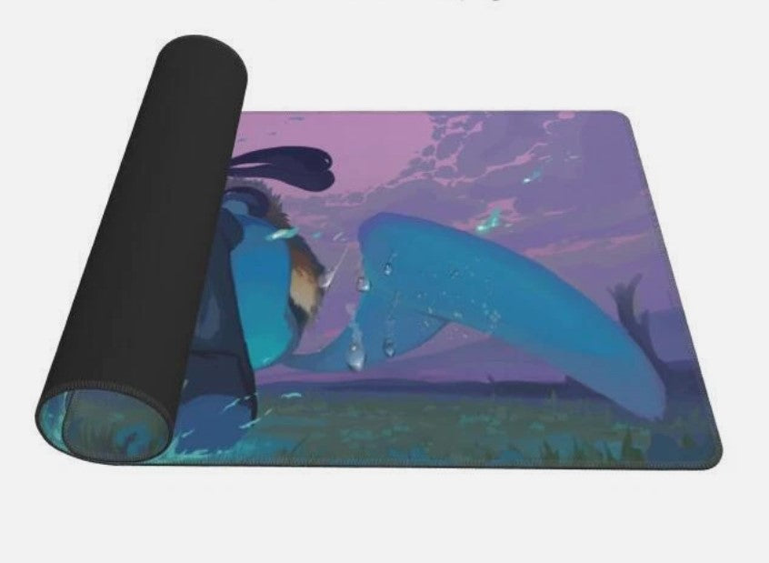 Board Card Game Pokemon Lucario Gaming Mouse Pad PTCG CCG MTG Play Mat, Choose Size