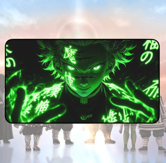 Anime Demon Slayer Shinazugawa Desk Mat, Mouse Pad, Choose Size