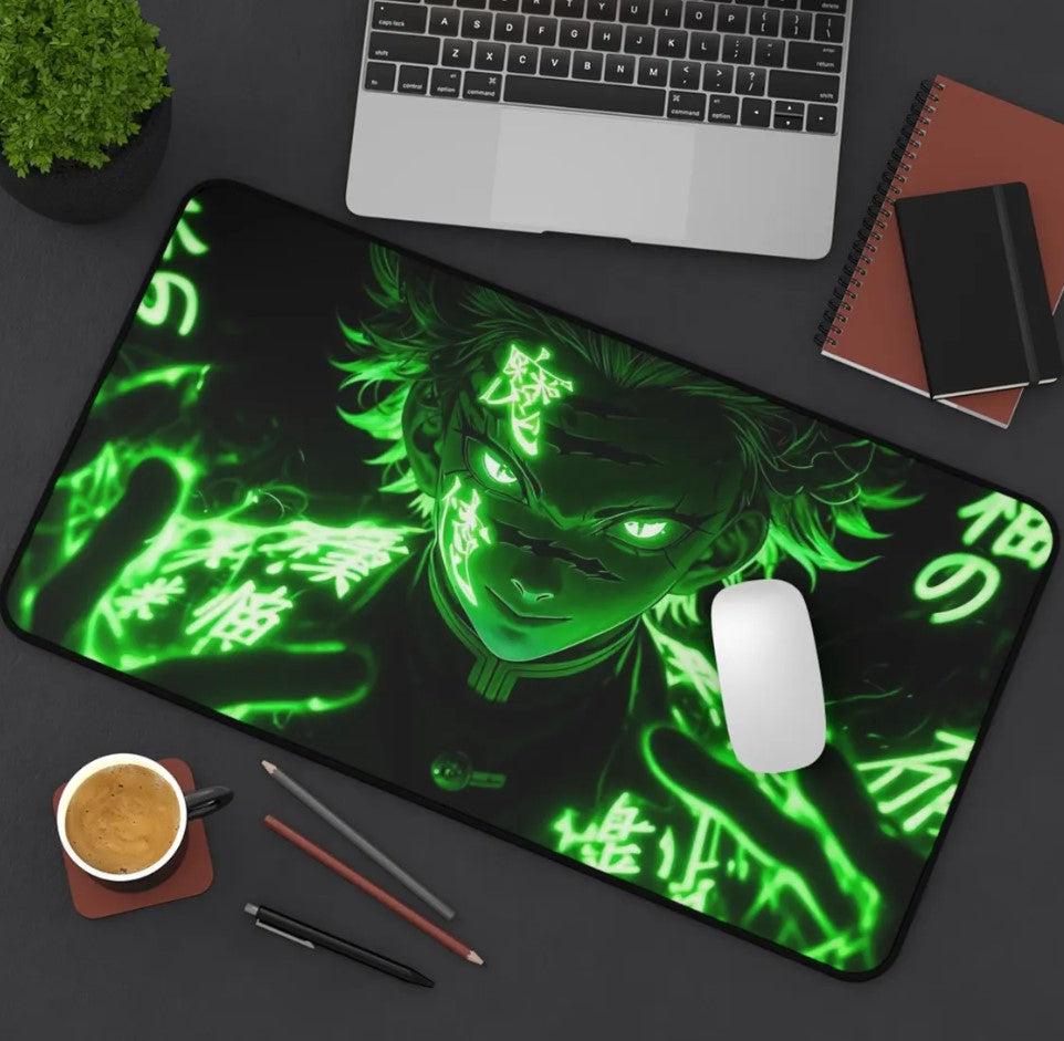 Anime Demon Slayer Shinazugawa Desk Mat, Mouse Pad, Choose Size