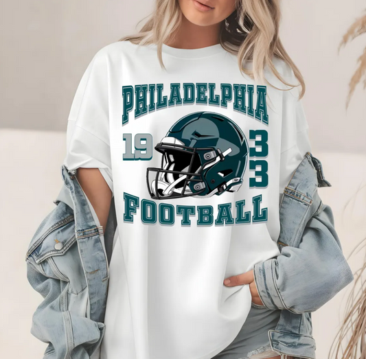 Philadelphia Football T-Shirt Eagles 1933 Tee, Game Day Apparel, Sports Fan Gear, Philadelphia Gifts