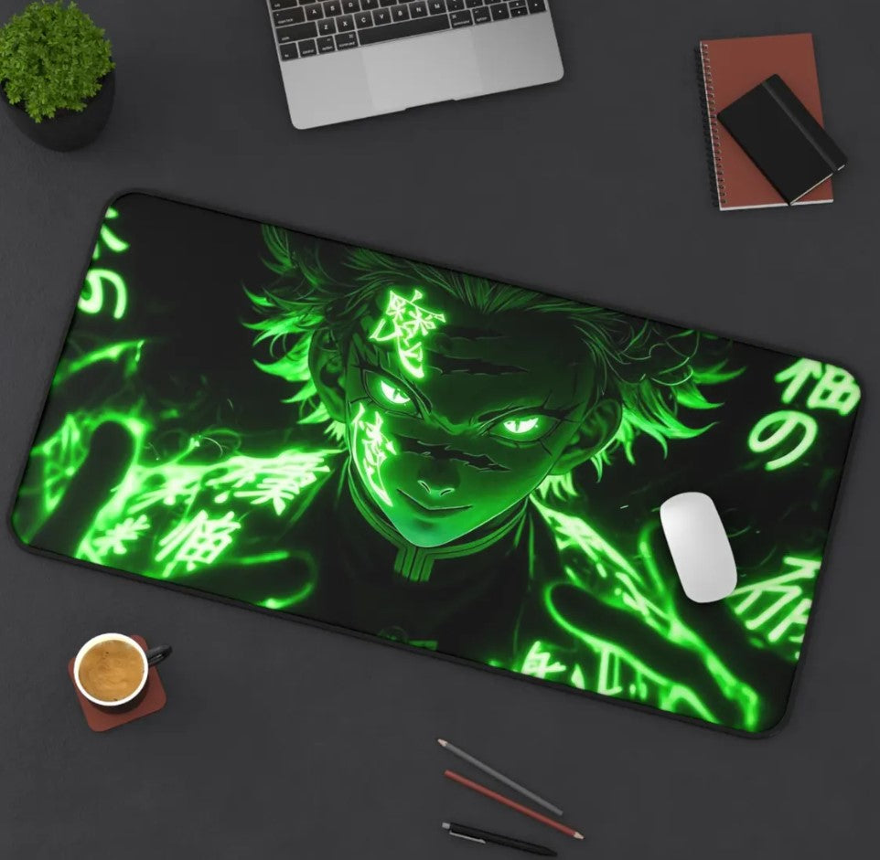 Anime Demon Slayer Shinazugawa Desk Mat, Mouse Pad, Choose Size