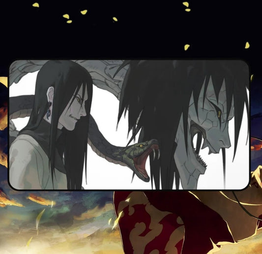 Anime Naruto Orochimaru Desk Mat, Mouse Pad, Gamer Gift, Anime Fan, Choose Size