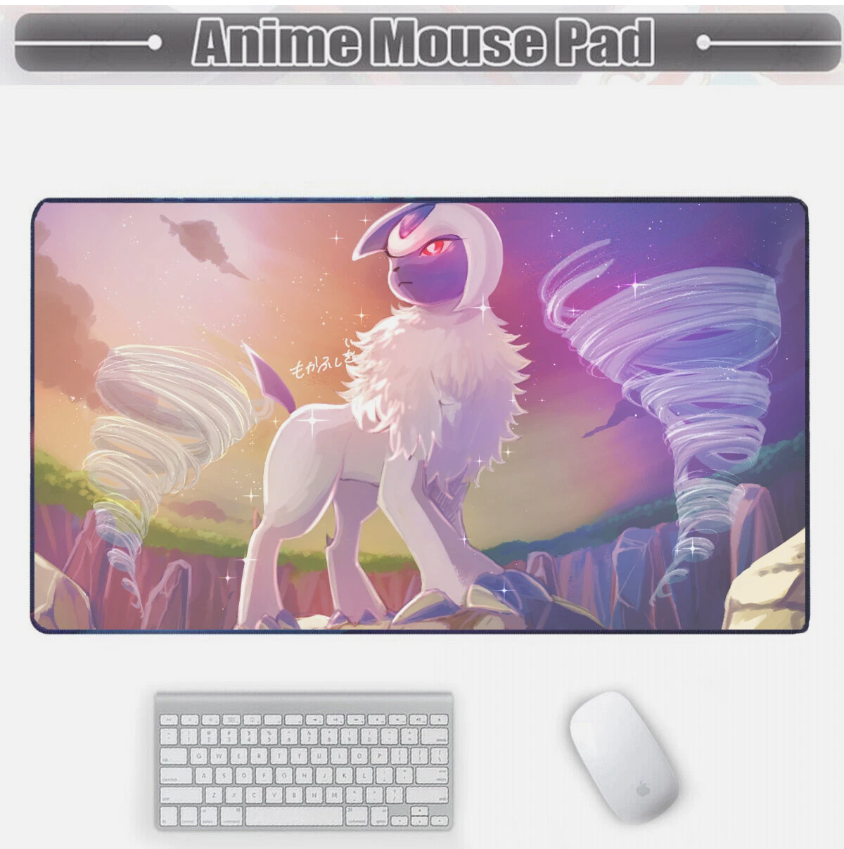 Board Card Game Pokemon Absol 2772 Gaming Mouse Pad PTCG CCG MTG Play Mat