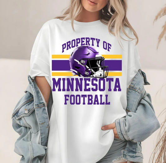 Minnesota Football T-Shirt, Minnesota Vikings Tee Vikings Fan Apparel, Gift for Him,