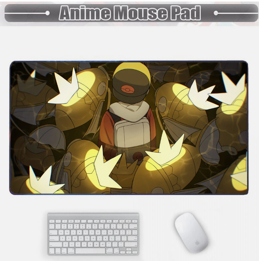 Board Card Game Pokemon Ethan 2070 Gaming Mouse Pad PTCG CCG MTG Play Mat