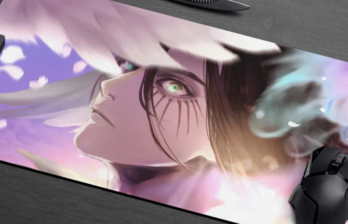 Attack on Titan Eren Mouse Pad – Large Anime Desk Mat, Odorless, Choose Size