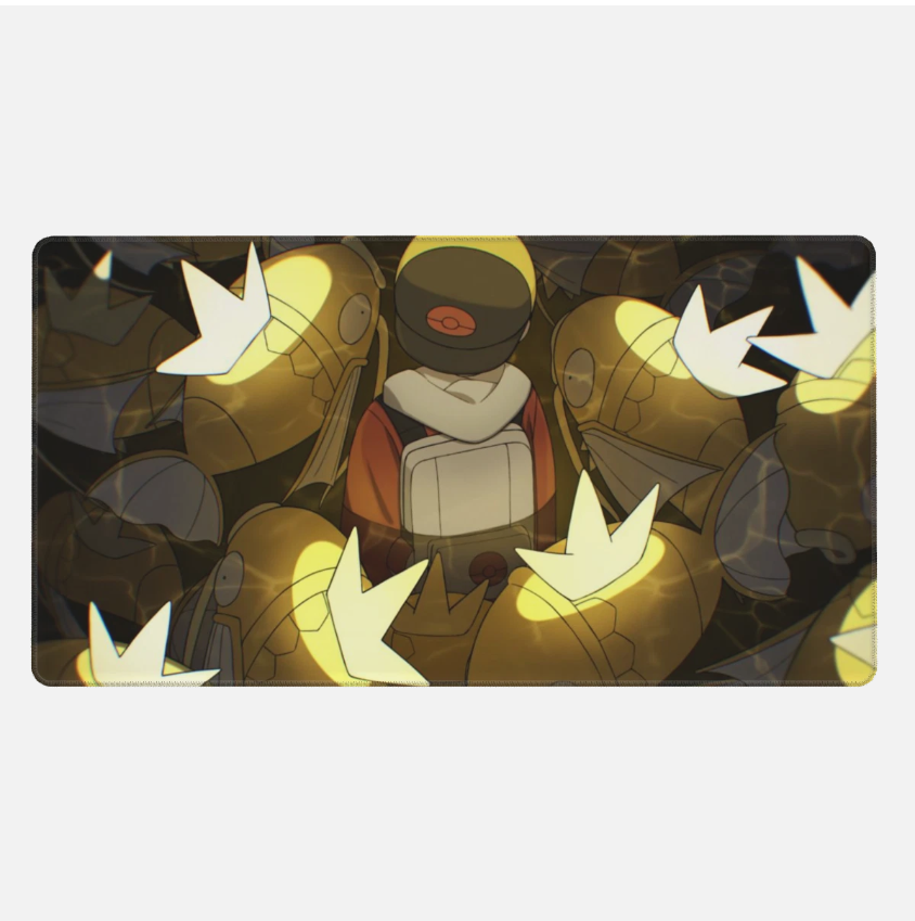 Board Card Game Pokemon Ethan 2070 Gaming Mouse Pad PTCG CCG MTG Play Mat