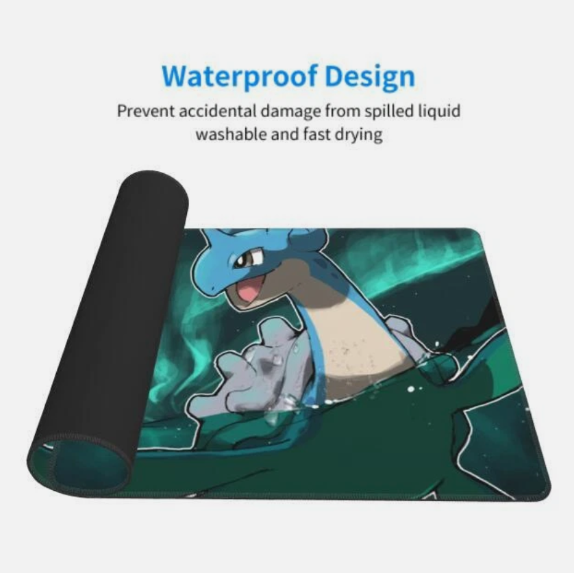 Board Card Game Pokemon Lapras 2268 Gaming Mouse Pad PTCG CCG MTG Play Mat