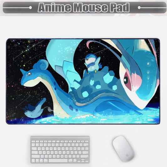 Board Card Game Pokemon Lapras Mouse Pad PTCG CCG MTG Play Mat , Choose Size