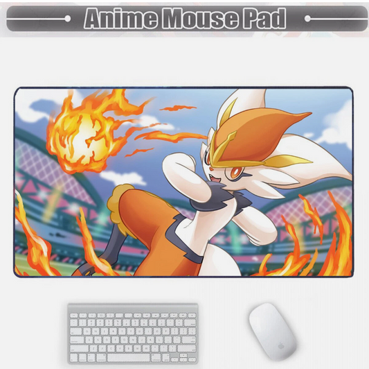 Board Card Game Pokemon Cinderace 2068 Gaming Mouse Pad PTCG CCG MTG Play Mat