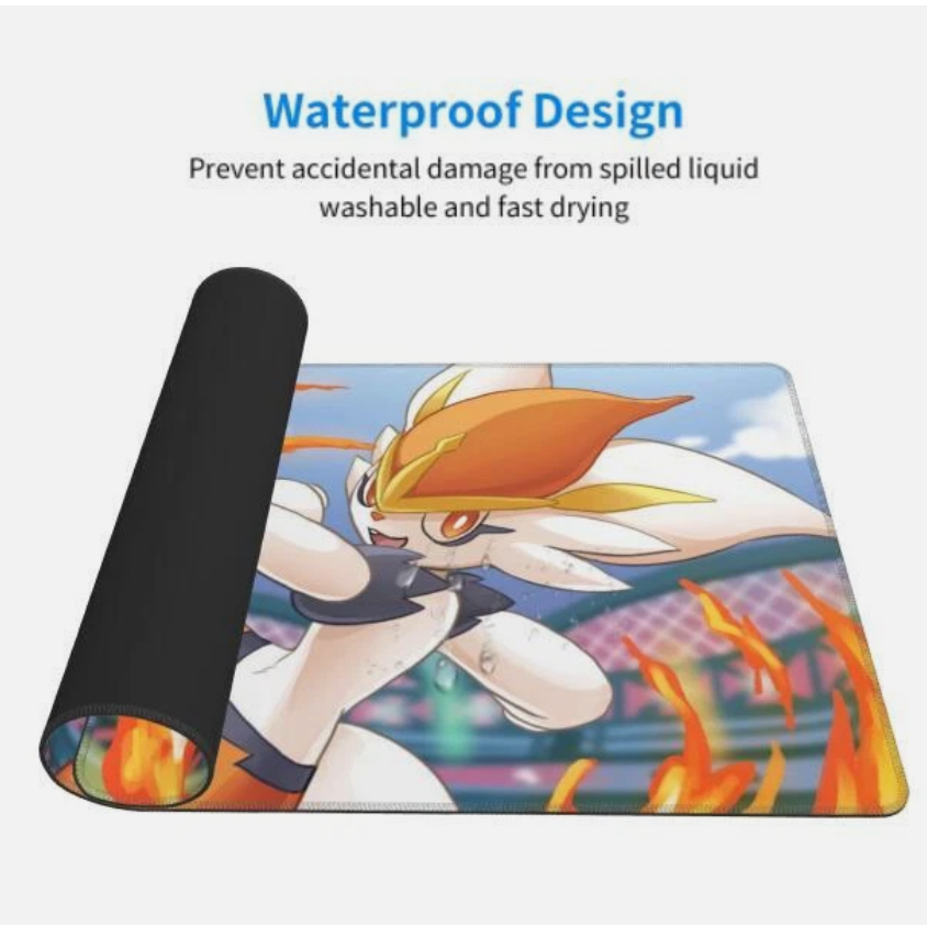 Board Card Game Pokemon Cinderace 2068 Gaming Mouse Pad PTCG CCG MTG Play Mat