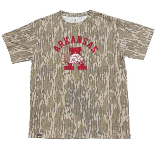 Razorbacks Arkansas B-Unlimited Vault Mossy Oak Tee  Alumni Hall