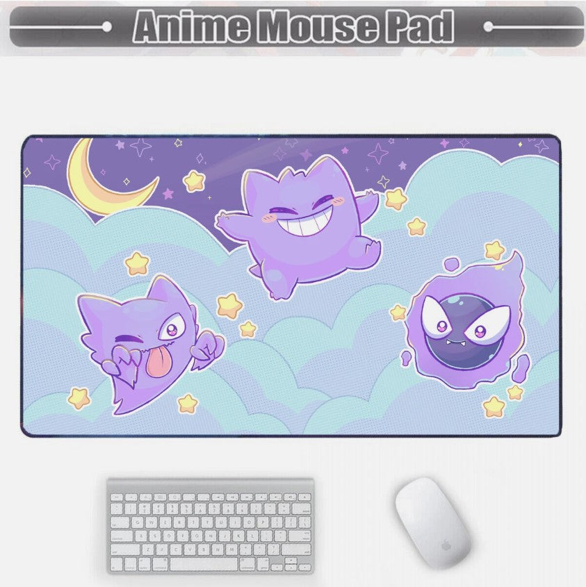 Board Card Game Pokemon Gengar Mouse Pad PTCG CCG MTG Play Mat , Choose Size