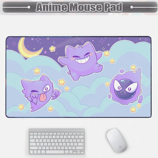 Board Card Game Pokemon Gengar Mouse Pad PTCG CCG MTG Play Mat , Choose Size