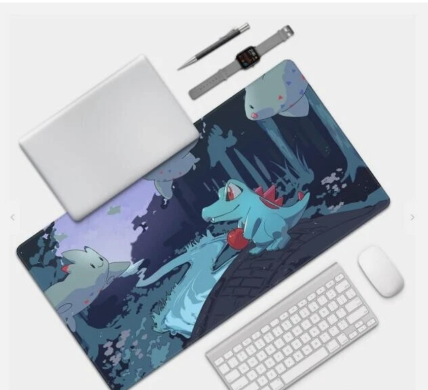 Board Card Game Pokemon Totodile 2704 Gaming Mouse Pad PTCG CCG MTG Play Mat