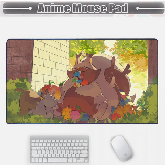 Board Card Game Pokemon Greedent 225784 Mouse Pad PTCG CCG MTG Games Play Mat