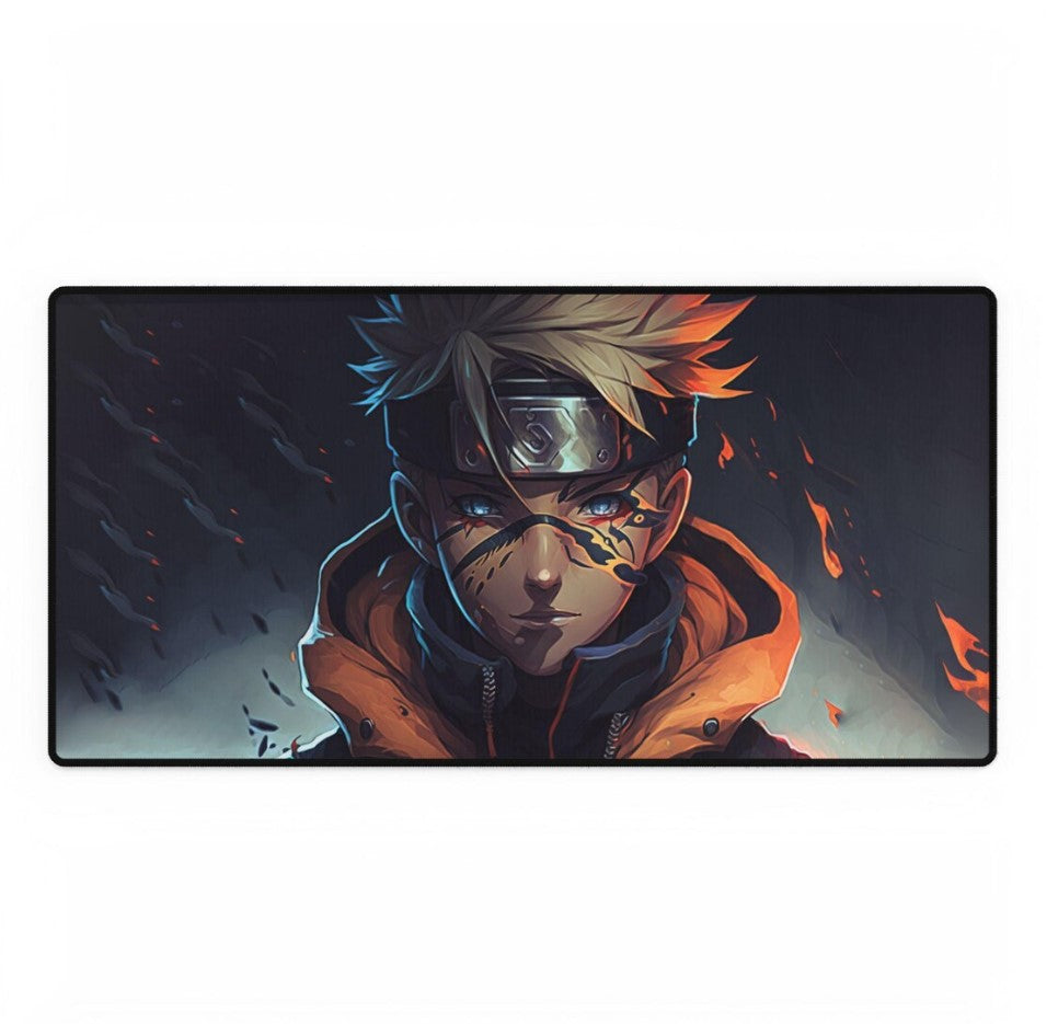 Naruto Desk Mat: Anime Gaming Mouse Pad, Ergonomic Office Decor, Choose Size