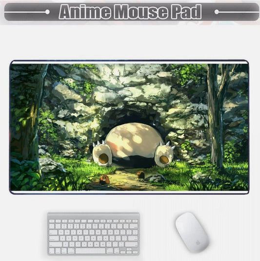 Board Card Game Pokemon Snorlax Mouse Pad PTCG CCG MTG Play Mat, Choose Size