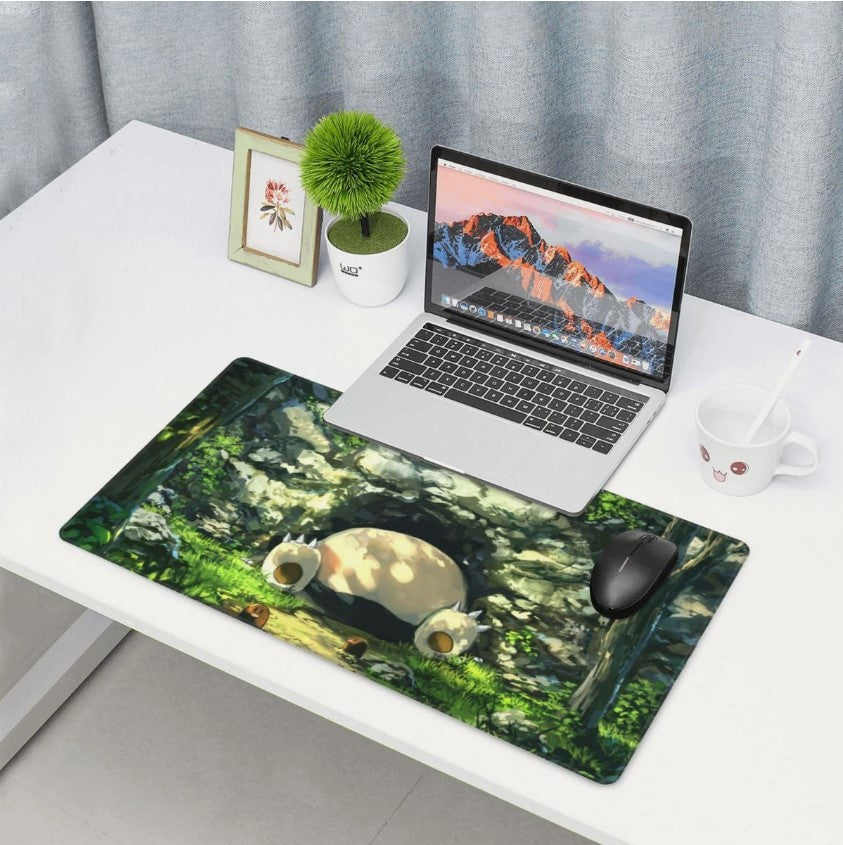 Board Card Game Pokemon Snorlax Mouse Pad PTCG CCG MTG Play Mat, Choose Size