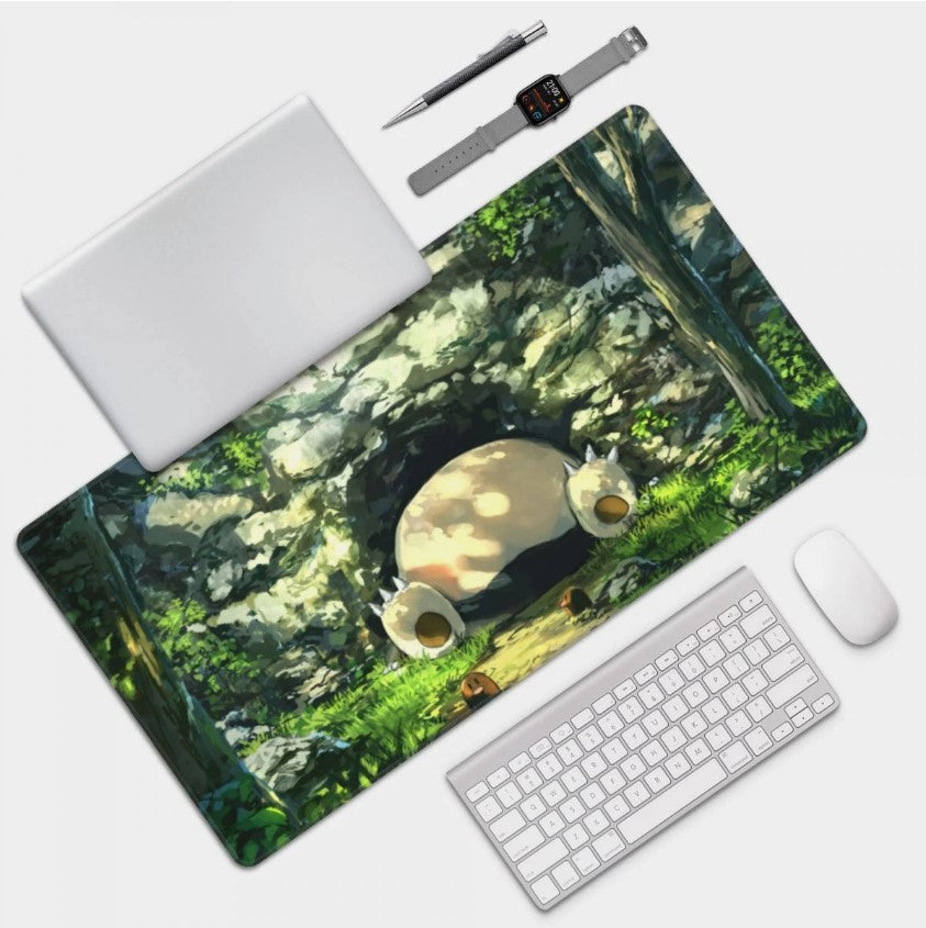 Board Card Game Pokemon Snorlax Mouse Pad PTCG CCG MTG Play Mat, Choose Size