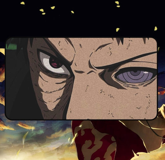 Anime Naruto Obito Desk Mat, Mouse Pad, Gamer Gift, Anime Fan, Choose Size