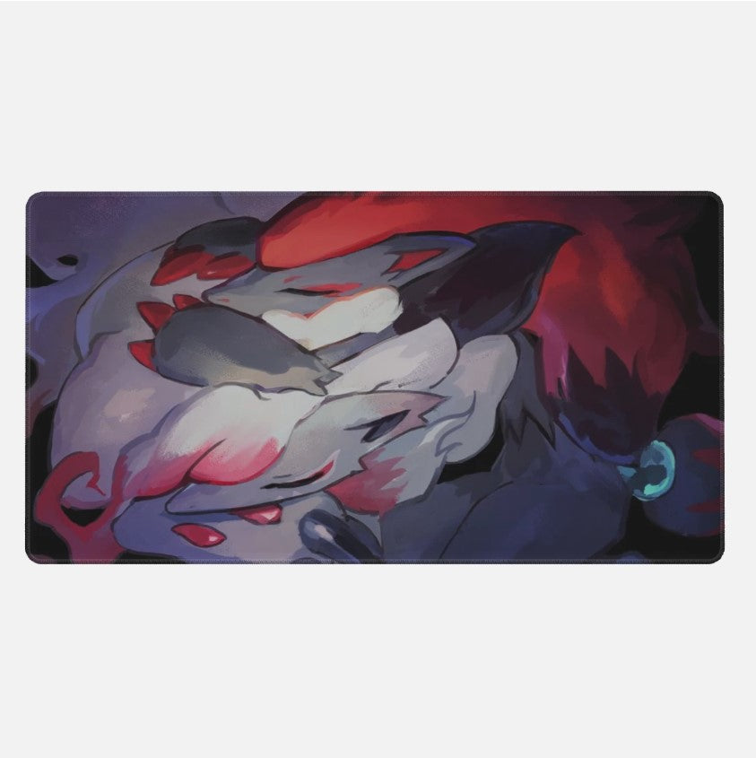 Board Card Game Pokemon Zoroark Gaming Mouse Pad PTCG CCG MTG Play Mat, Choose Size