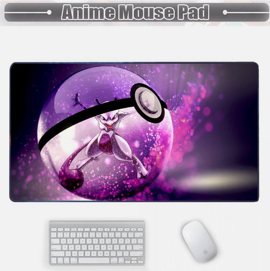 Board Card Game Pokemon Mewtwo  Mouse Pad PTCG CCG MTG Play Mat , Choose Size