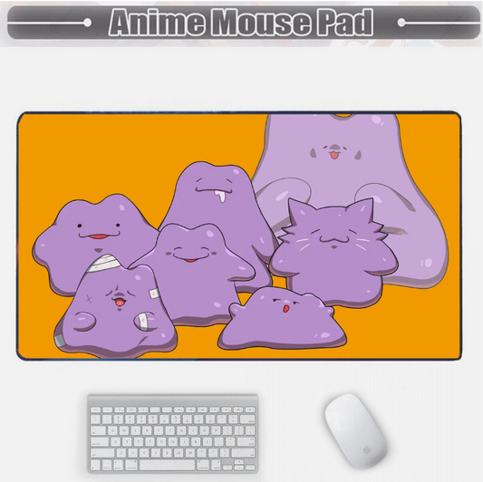 Board Card Game Pokemon Ditto HD Print Mouse Pad PTCG CCG MTG Games Play Mat