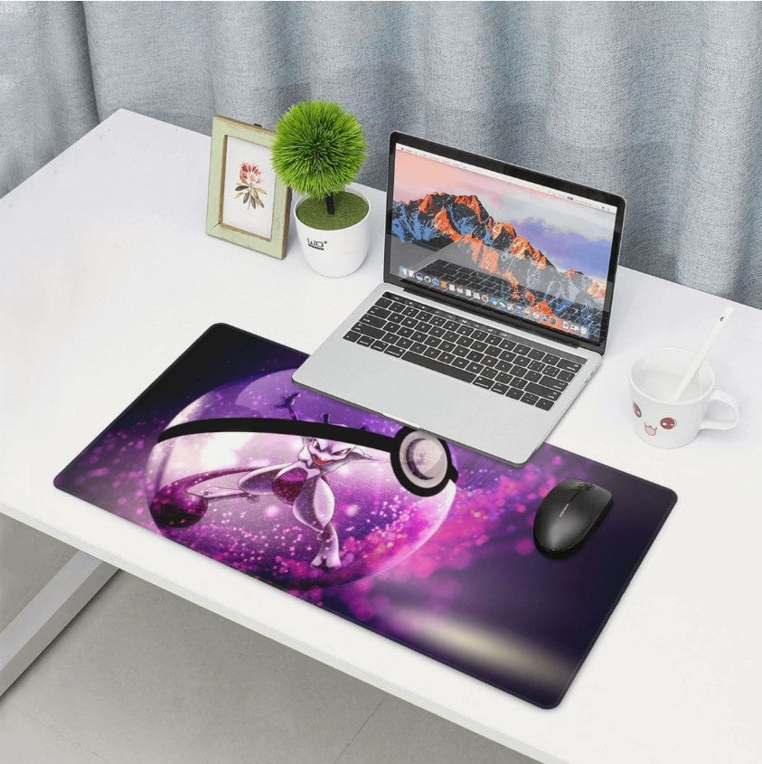 Board Card Game Pokemon Mewtwo  Mouse Pad PTCG CCG MTG Play Mat , Choose Size