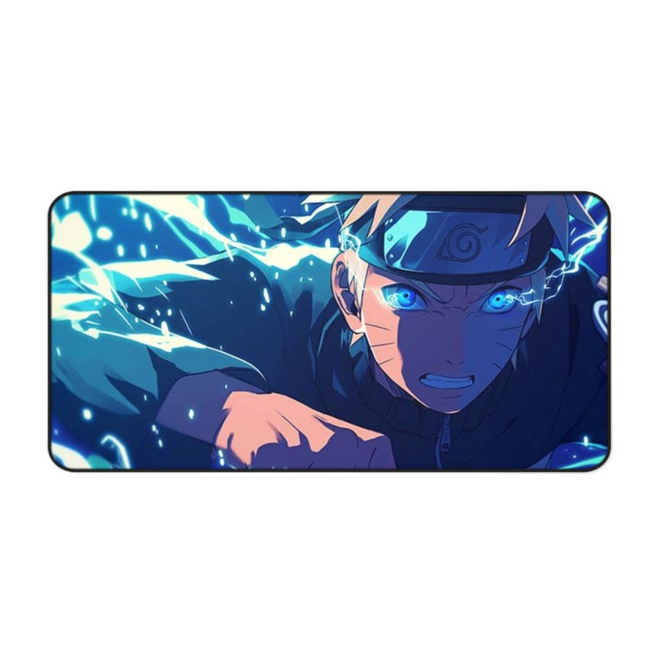 Anime Naruto Desk Mat, Art Desk Mat, Gaming Mouse Pad, Large Desk Protector, Office Decor, Computer Accessories, Choose Size