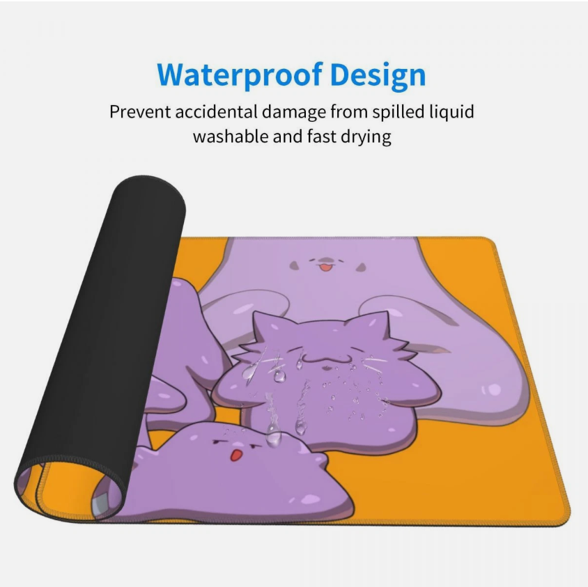 Board Card Game Pokemon Ditto HD Print Mouse Pad PTCG CCG MTG Games Play Mat