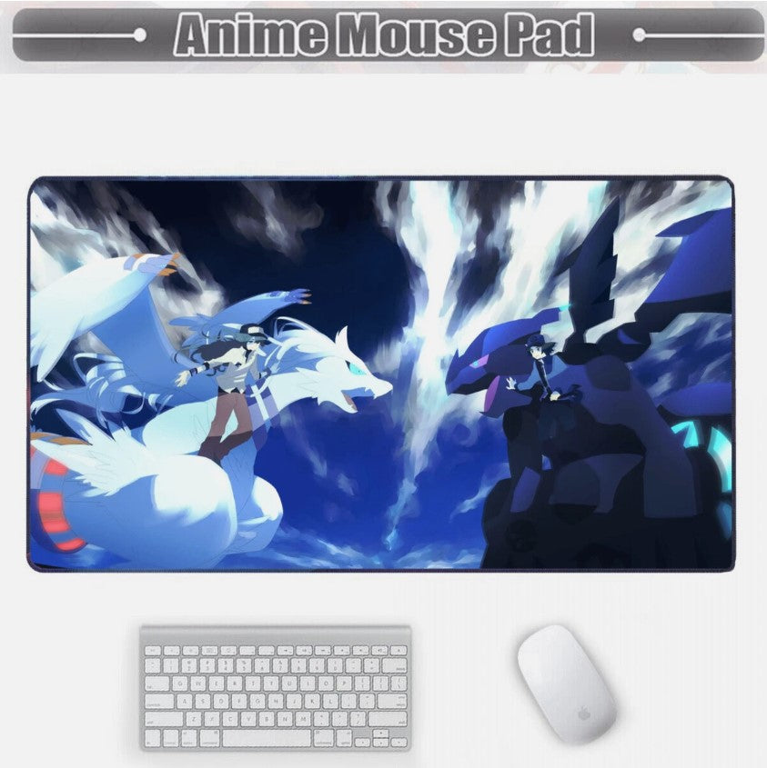 Board Card Game Pokemon Reshiram Mouse Pad PTCG CCG MTG Play Mat , Choose Size