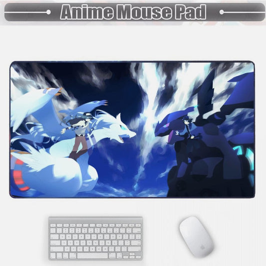 Board Card Game Pokemon Reshiram Mouse Pad PTCG CCG MTG Play Mat , Choose Size