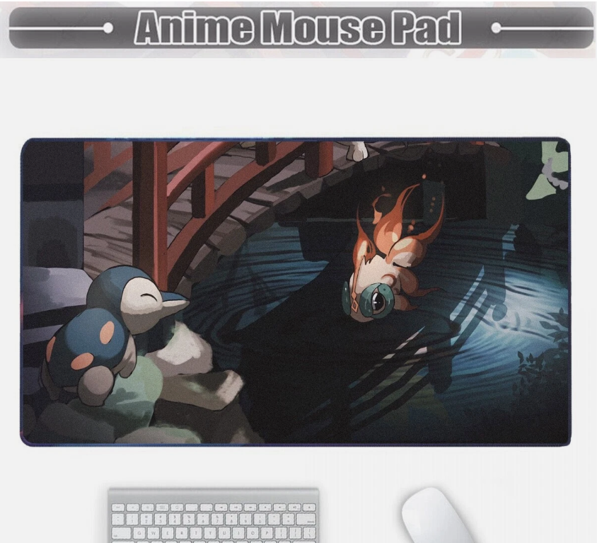 Board Card Game Pokemon Cyndaquil 2365 Gaming Mouse Pad PTCG CCG MTG Play Mat