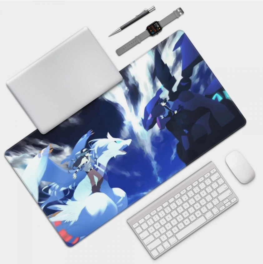 Board Card Game Pokemon Reshiram Mouse Pad PTCG CCG MTG Play Mat , Choose Size