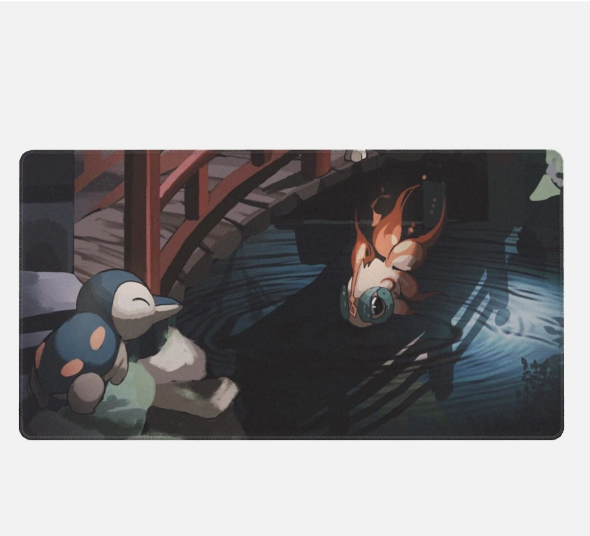 Board Card Game Pokemon Cyndaquil 2365 Gaming Mouse Pad PTCG CCG MTG Play Mat