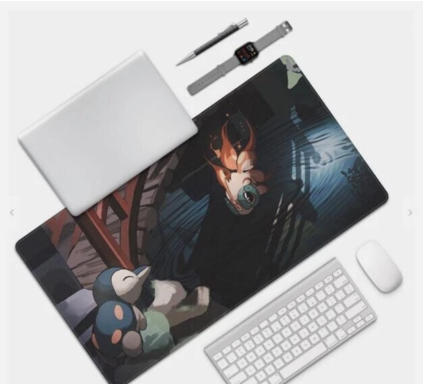 Board Card Game Pokemon Cyndaquil 2365 Gaming Mouse Pad PTCG CCG MTG Play Mat