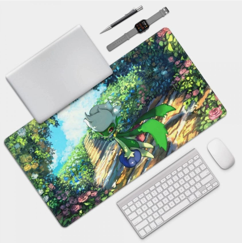 Board Card Game Pokemon Roserade Mouse Pad PTCG CCG MTG Play Mat , Choose Size