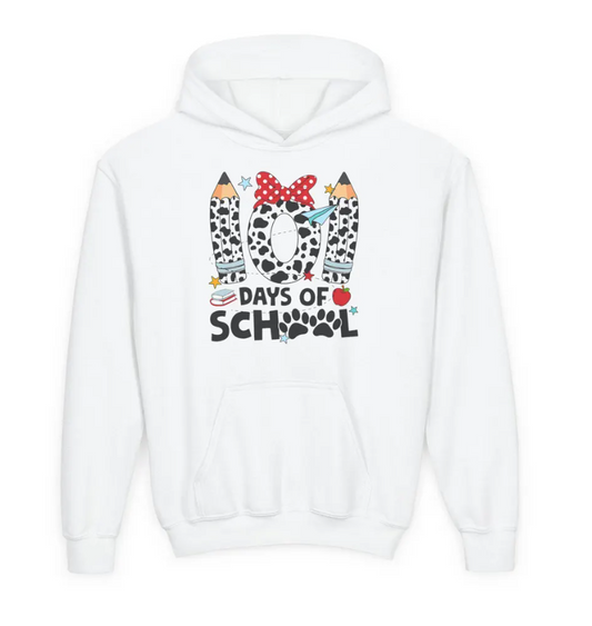 Fun School Days Hooded Sweatshirt, Cute Kids Hoodie, Back to School Apparel, Youth Sweatshirt, Gift for Students