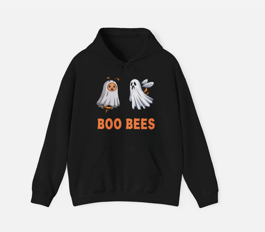 BOO BEES BOOBIES HALLOWEEN GHOST HUMOR FUNNY GIFT HOODIE SWEATSHIRT SWEATER
